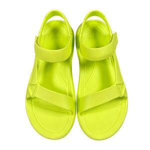 Teva Hurricane Drift Sandals Florescent Green Men's 8 Women's 10  Water-Ready